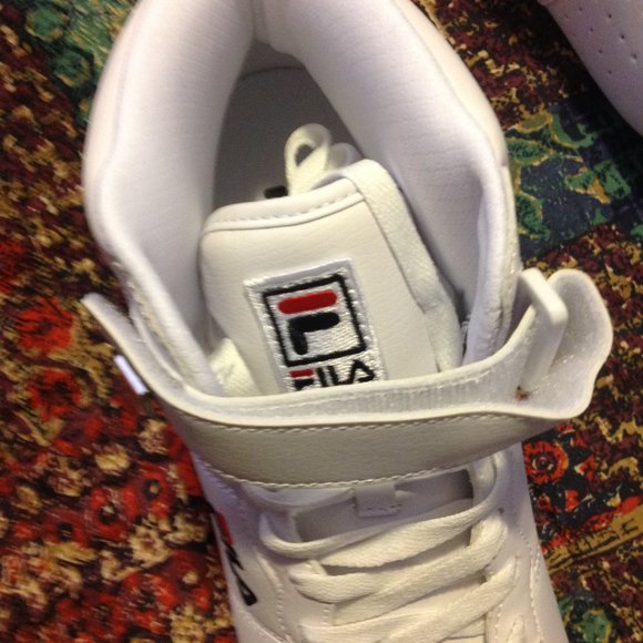 FILA VULC 13 White Mid Sneakers - 11.5 - New in Box - Picture 5 of 13
